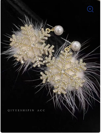 Snowflake Earrings