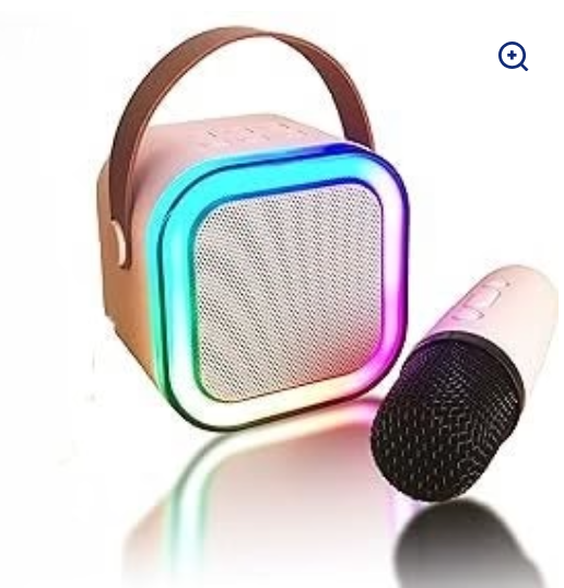 Karaoke Bluetooth Speaker With 2 Wireless Mic