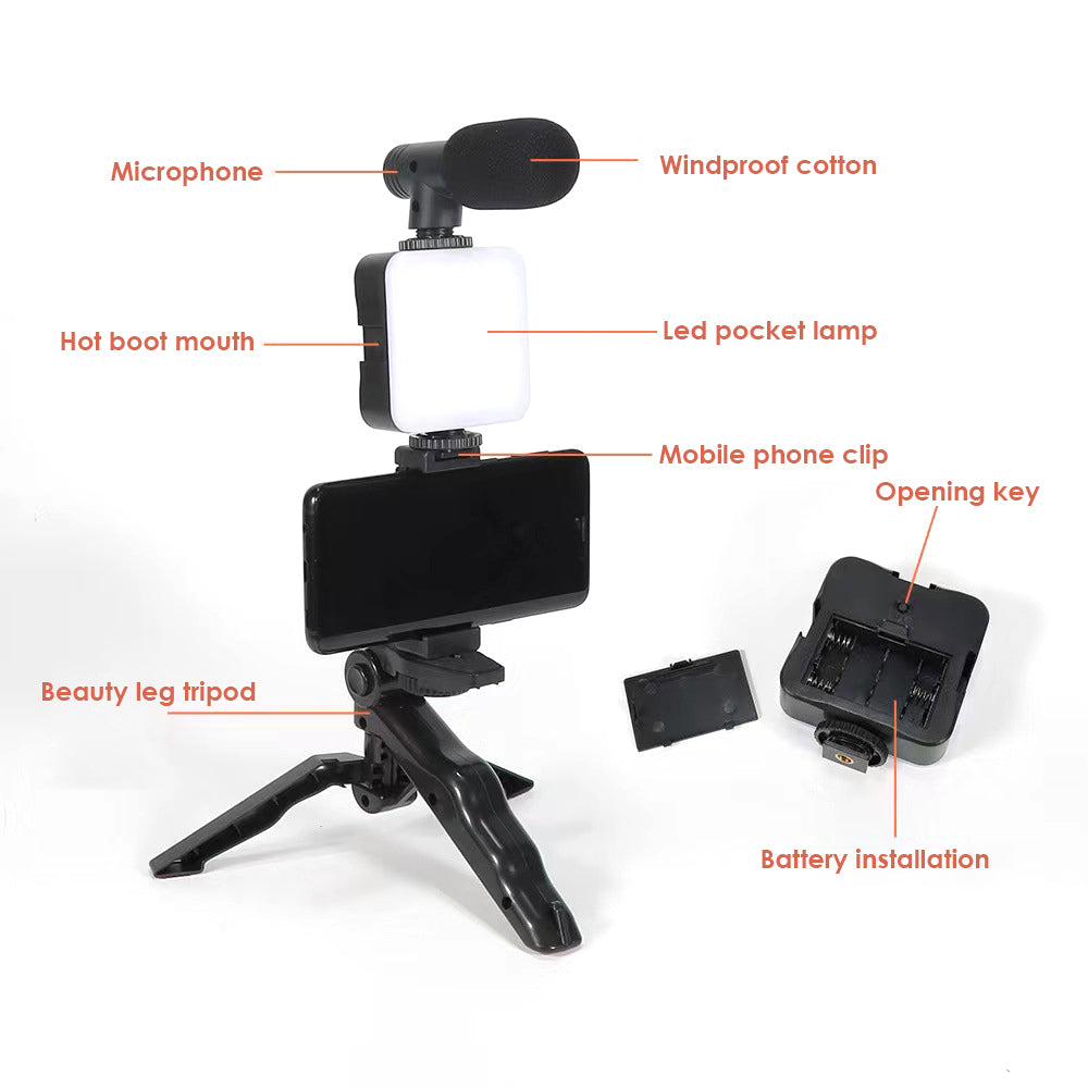 Smartphone & Camera Vlogging Studio Kit